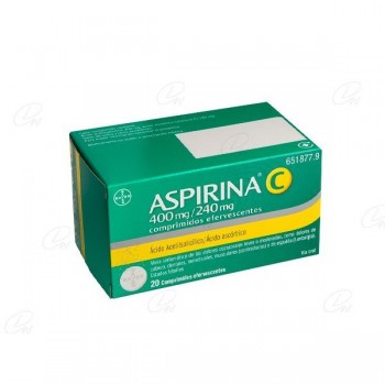 ASPIRINA C 400 mg/240 mg...
