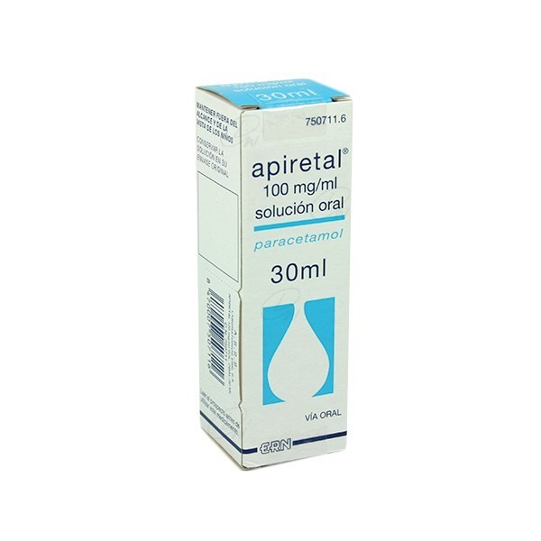 APIRETAL 100 mg/ml SOLUCION ORAL, 1 frasco de 30 ml