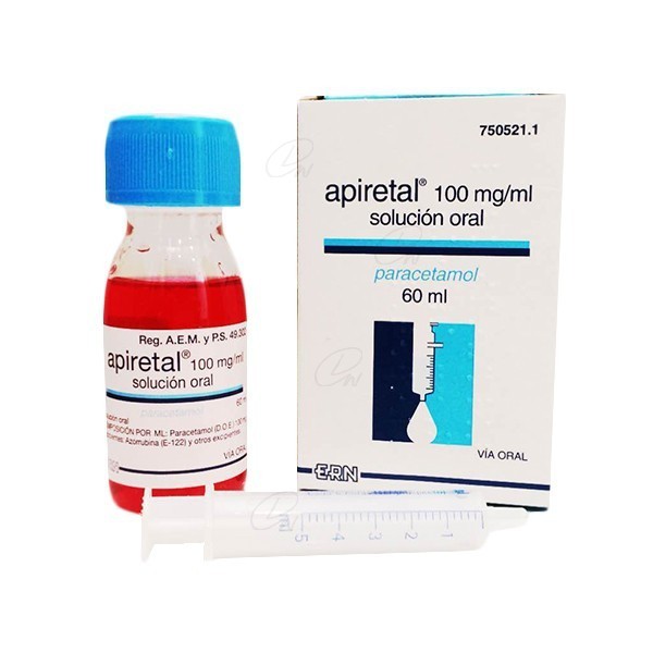 APIRETAL 100 mg/ml SOLUCION ORAL, 1...