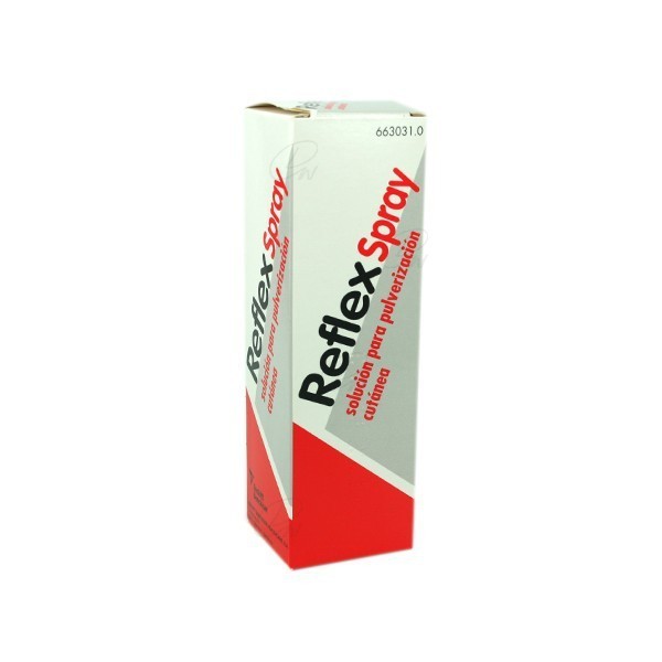 REFLEX SPRAY SOLUCION PARA PULVERIZACION CUTANEA, 1 frasco de 130 ml