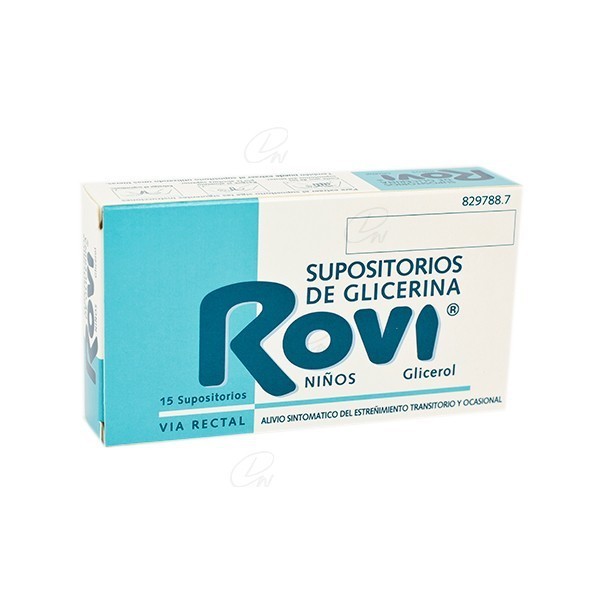 SUPOSITORIOS DE GLICERINA  ROVI...