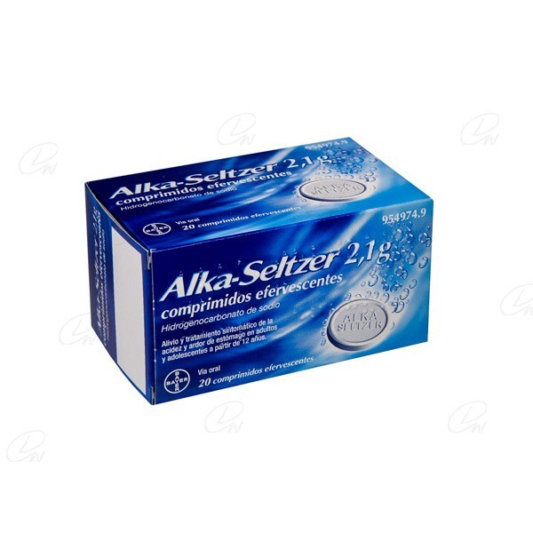 ALKA-SELTZER 2,1 g COMPRIMIDOS...
