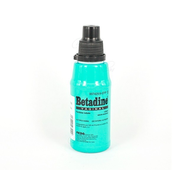 BETADINE VAGINAL 100 mg/ml SOLUCION...