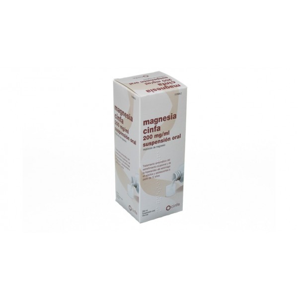 MAGNESIA CINFA 200 mg/ ml SUSPENSION...