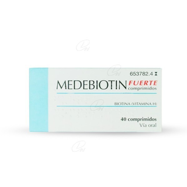 MEDEBIOTIN FUERTE COMPRIMIDOS, 40 comprimidos