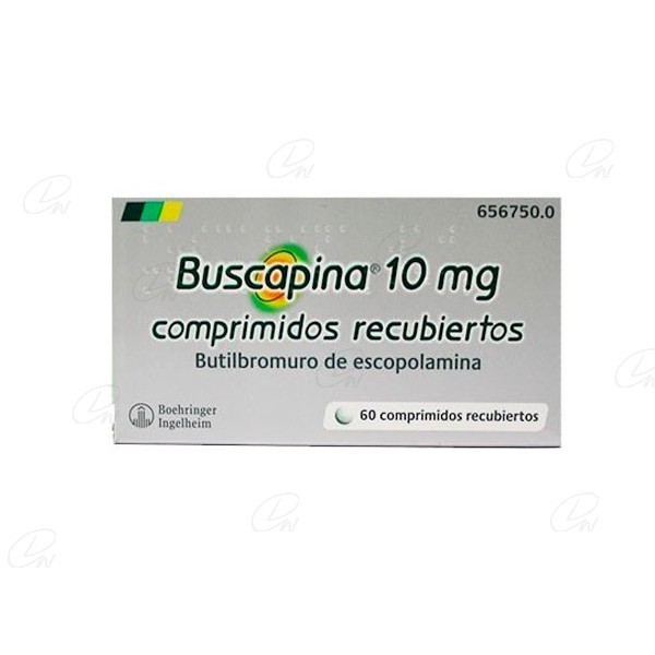 BUSCAPINA 10 mg COMPRIMIDOS RECUBIERTOS, 60 comprimidos