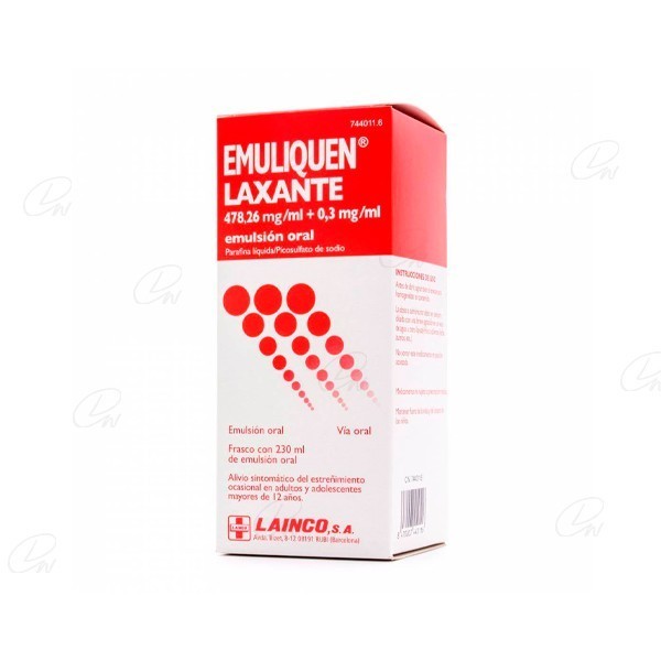 EMULIQUEN LAXANTE 478,26 mg/ml + 0,3...