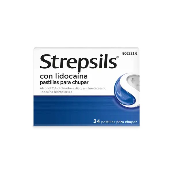 STREPSILS CON LIDOCAINA PASTILLAS...