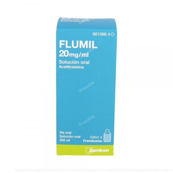 FLUIMUCIL PEDIATRICO 20 mg/ml SOLUCION ORAL