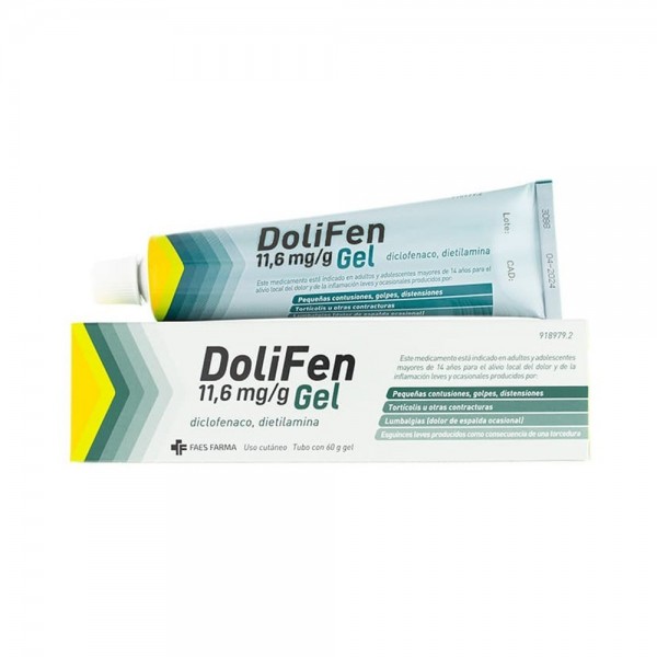 DOLIFEN 11,6 mg/g GEL