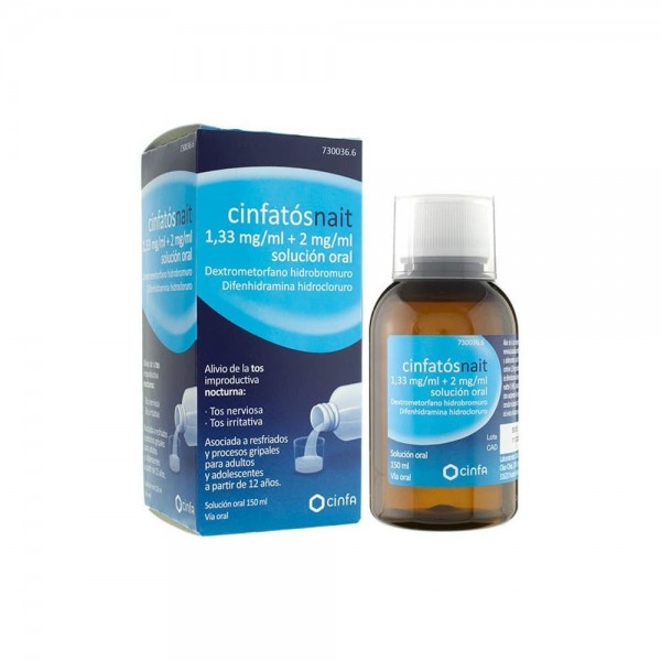CINFATOSNAIT 1,33 mg/ml + 2 mg/ml SOLUCION ORAL