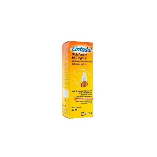 CINFADOL DICLOFENACO 39,2 mg/ml...
