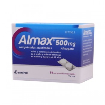 ALMAX 500 mg COMPRIMIDOS...
