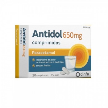 ANTIDOL 650 MG COMPRIMIDOS