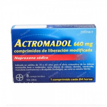 ACTROMADOL 660 MG...