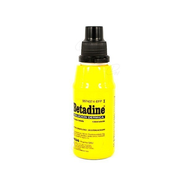 BETADINE 100 mg/ml SOLUCION CUTANEA,...
