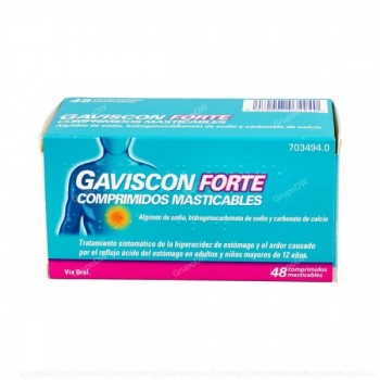 GAVISCON FORTE COMPRIMIDOS...