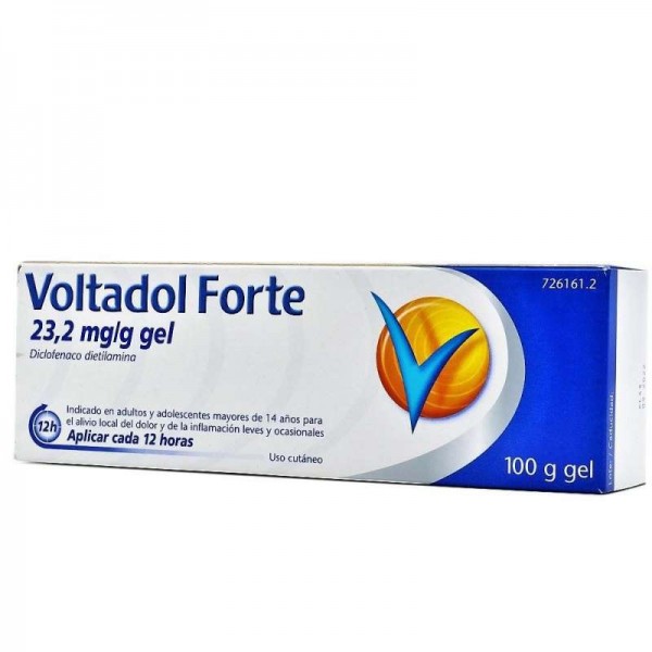VOLTADOL FORTE 23.2 mg/g GEL, 1 tubo de 100 gramos