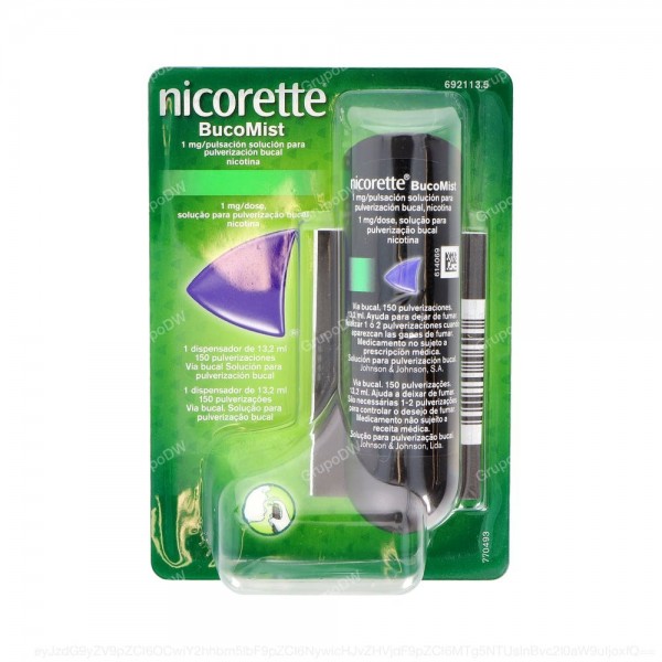 NICORETTE BUCOMIST 1 mg/PULSACION...