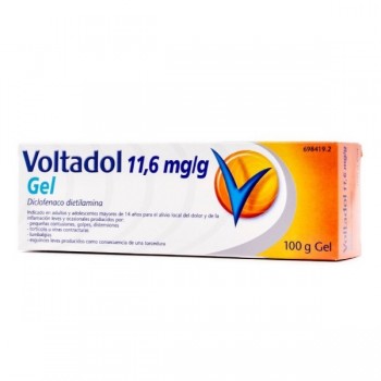 VOLTADOL 11,6 mg/g GEL, 100 g