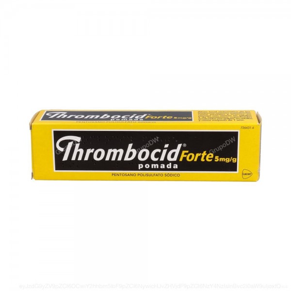 THROMBOCID FORTE 5 mg/g POMADA, 1 tubo de 100 g