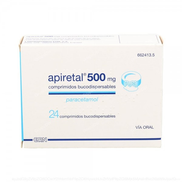 APIRETAL 500 mg COMPRIMIDOS...