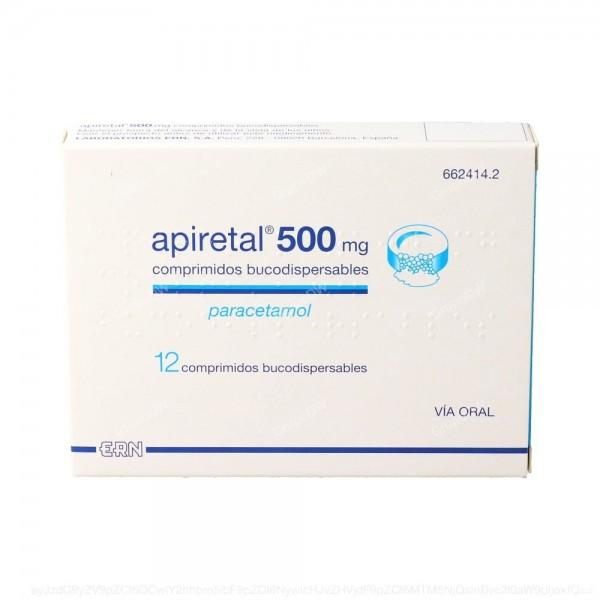 APIRETAL 500 mg COMPRIMIDOS...