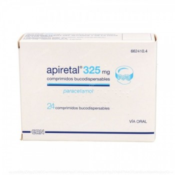 APIRETAL 325 mg COMPRIMIDOS...