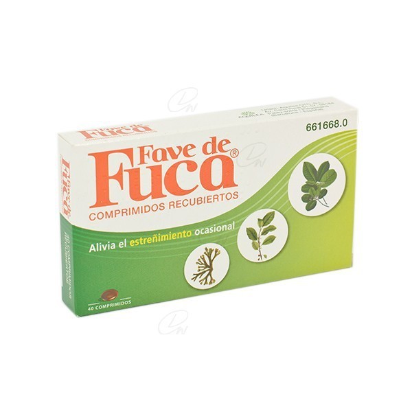 FAVE DE FUCA COMPRIMIDOS RECUBIERTOS, 40 comprimidos
