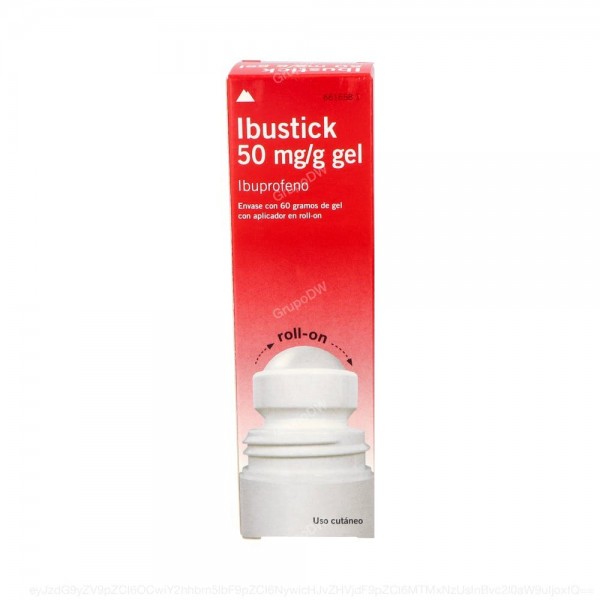 IBUSTICK 50 mg/g GEL, 1 tubo de 60 g