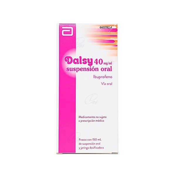 DALSY 40 mg/ml SUSPENSION ORAL, 1 frasco de 150 ml