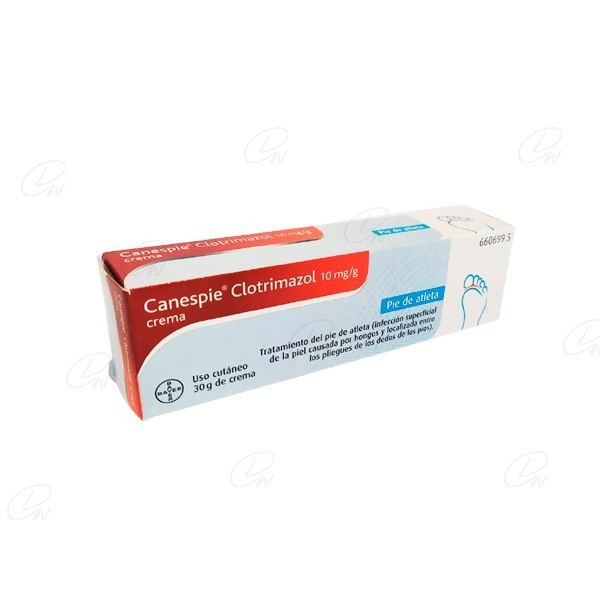 CANESPIE CLOTRIMAZOL 10 mg/g CREMA, 1 tubo de 30 g