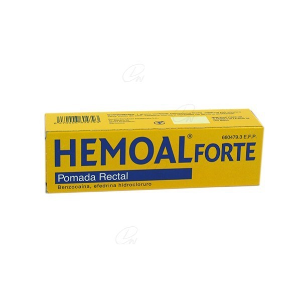 HEMOAL FORTE POMADA RECTAL, 1 tubo de 50 g
