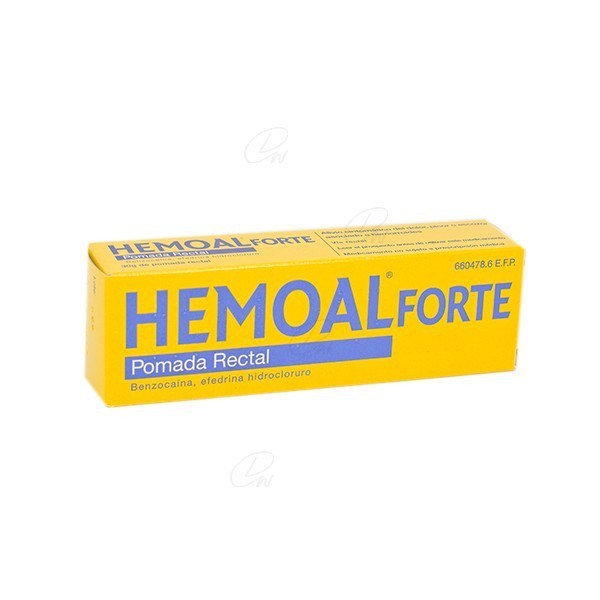 HEMOAL FORTE POMADA RECTAL, 1 tubo de 30 g