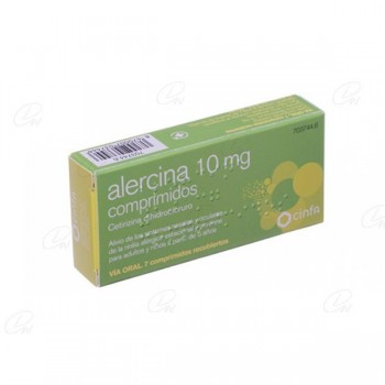 ALERCINA 10 mg COMPRIMIDOS,...