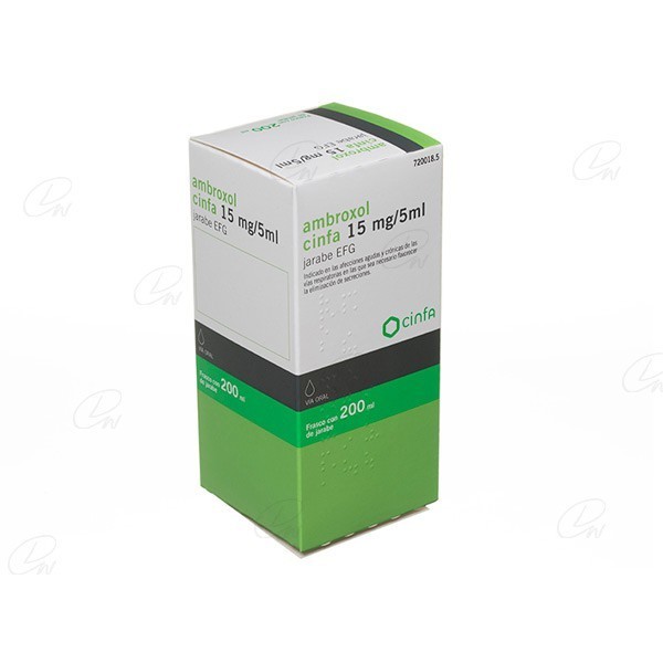 AMBROXOL CINFA EFG 3 MG/ML JARABE 200...