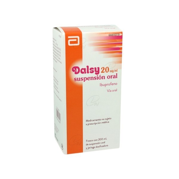 DALSY 20 mg/ml SUSPENSION ORAL