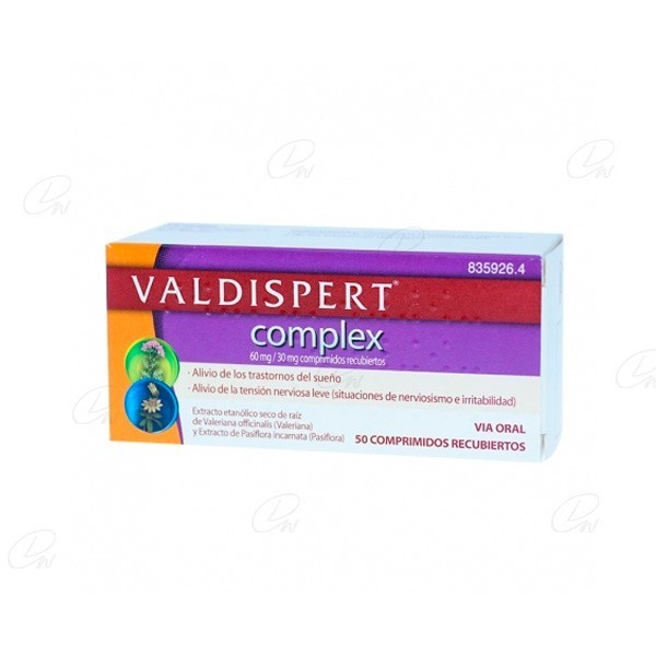 VALDISPERT COMPLEX, 50 comprimidos