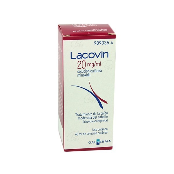 LACOVIN 20 mg/ml SOLUCION CUTANEA, 1 frasco de 60 ml