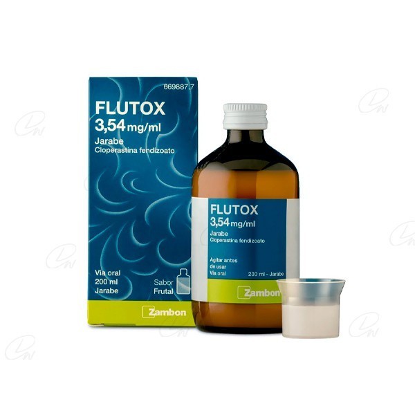 FLUTOX 3,54 mg/ml JARABE, 1 frasco de 200 ml