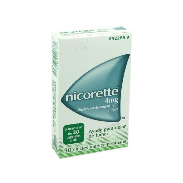 NICORETTE 4 mg CHICLES...