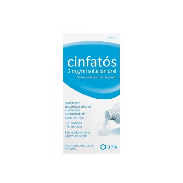 CINFATOS 2 mg/ ml SOLUCION ORAL, 1 frasco de 200 ml
