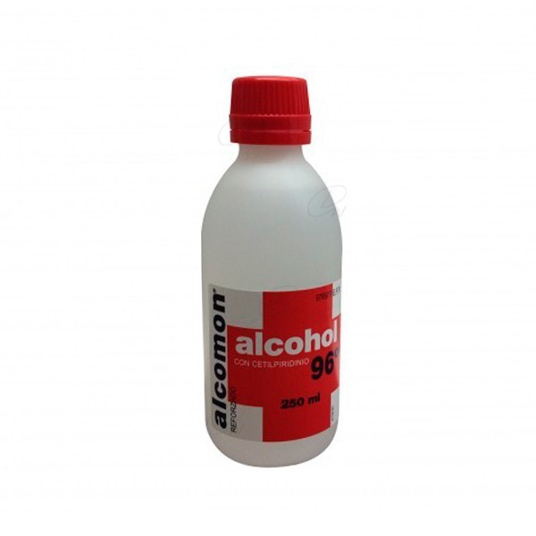 ALCOMON REFORZADO 96º SOLUCION CUTANEA, 1 frasco de 250 ml