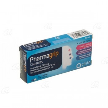 PHARMAGRIP CAPSULAS, 14...