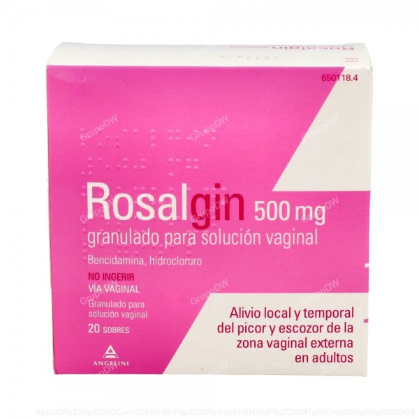 ROSALGIN 500 mg GRANULADO PARA...