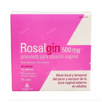 ROSALGIN 500 mg GRANULADO...