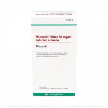 MINOXIDIL VIÑAS 50 mg/ml...